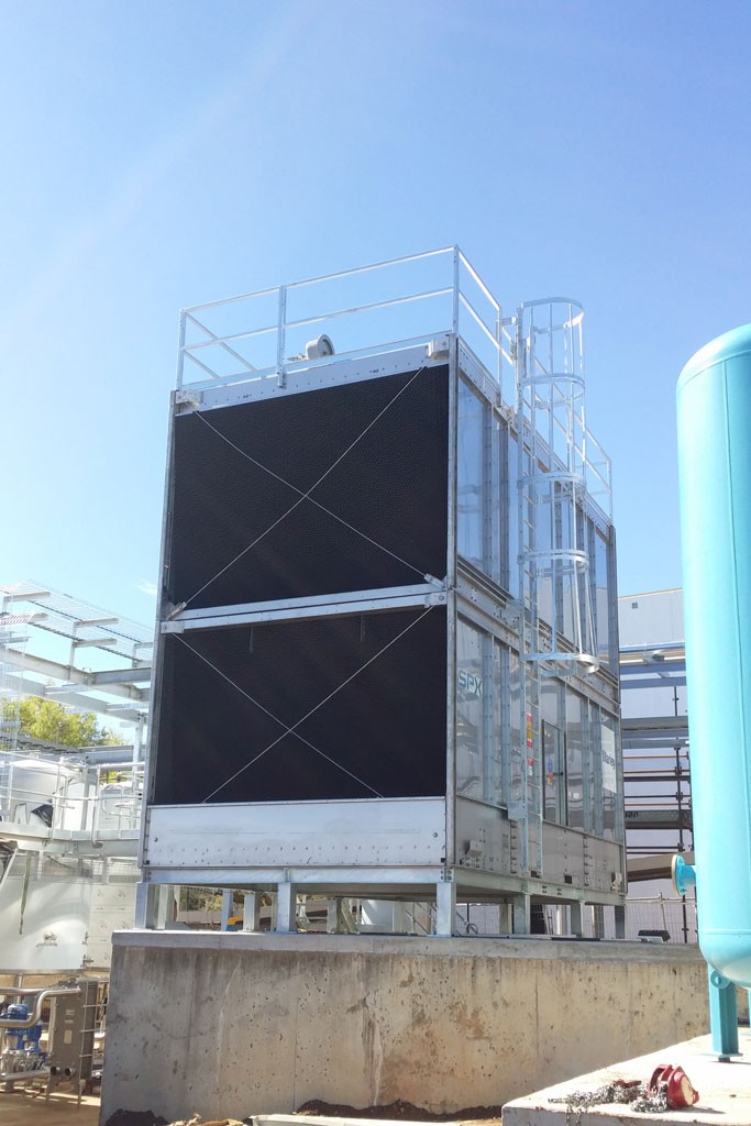 cooling tower installation