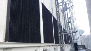 Auckland Hospital cooling tower screens